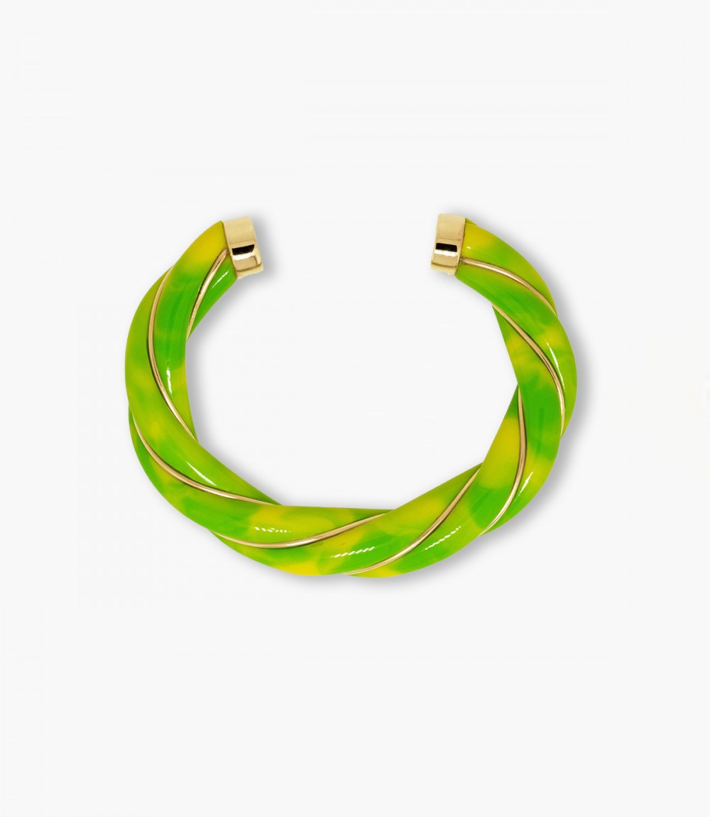 Jonc Diana Tie & Die Citron Aurélie Bidermann