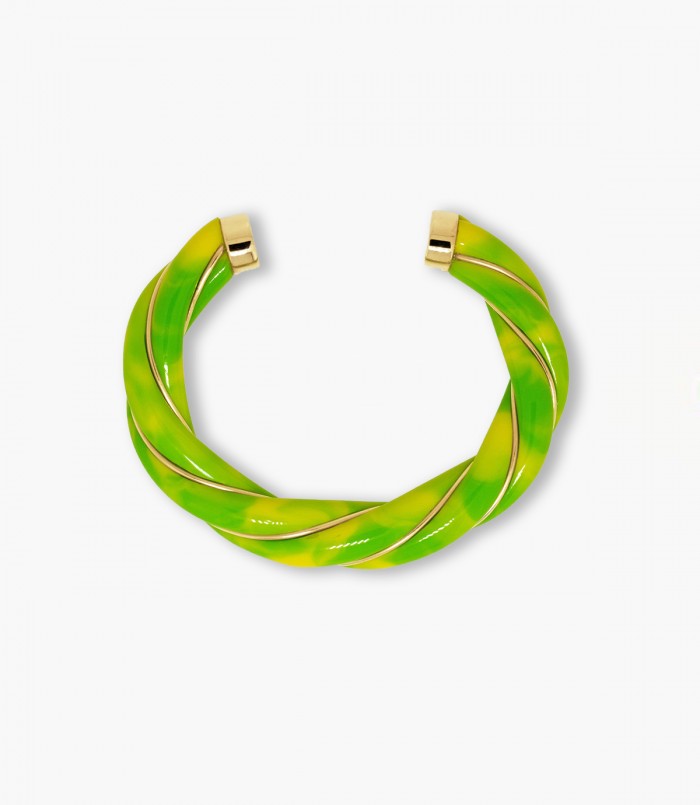 Jonc Diana Tie & Die Citron Aurélie Bidermann