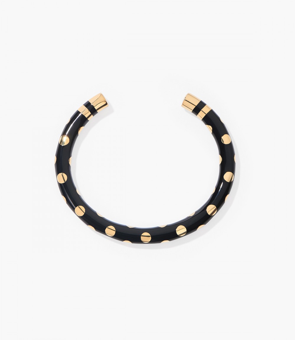 Bracelet Jonc Positano Clou Noir petit modèle