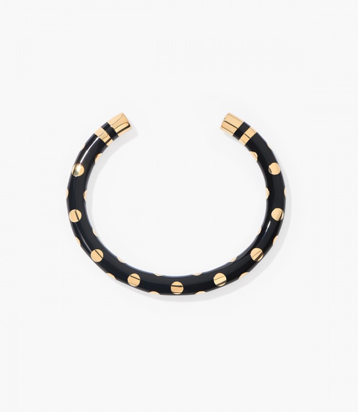 Bracelet Jonc Positano Clou Noir petit modèle