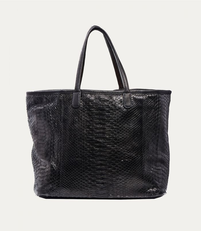  Cabas Marny Python Noir