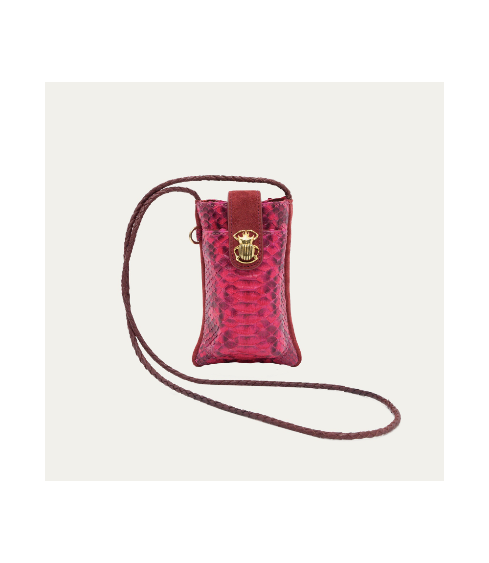 Etui A Telephone Python Celosia Rose