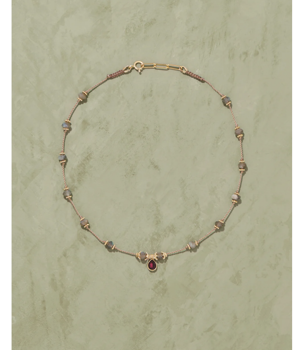 Collier Tanza Labradorite