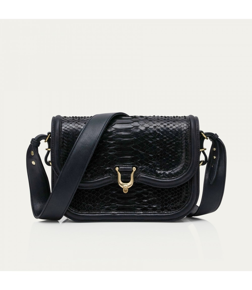 Sac Manon Python Noir