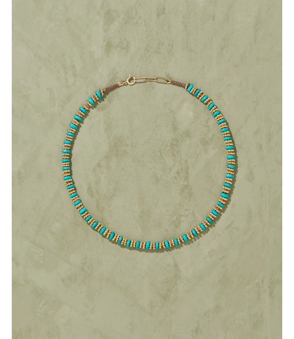 Collier Seda Turquoise - Tityaravy