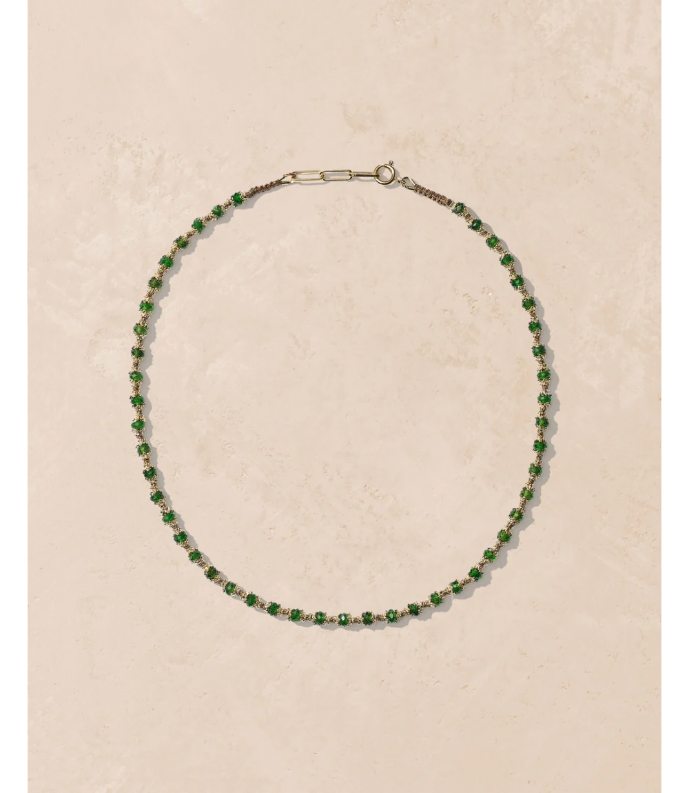 Collier Kamilah Diopside - Tityaravy