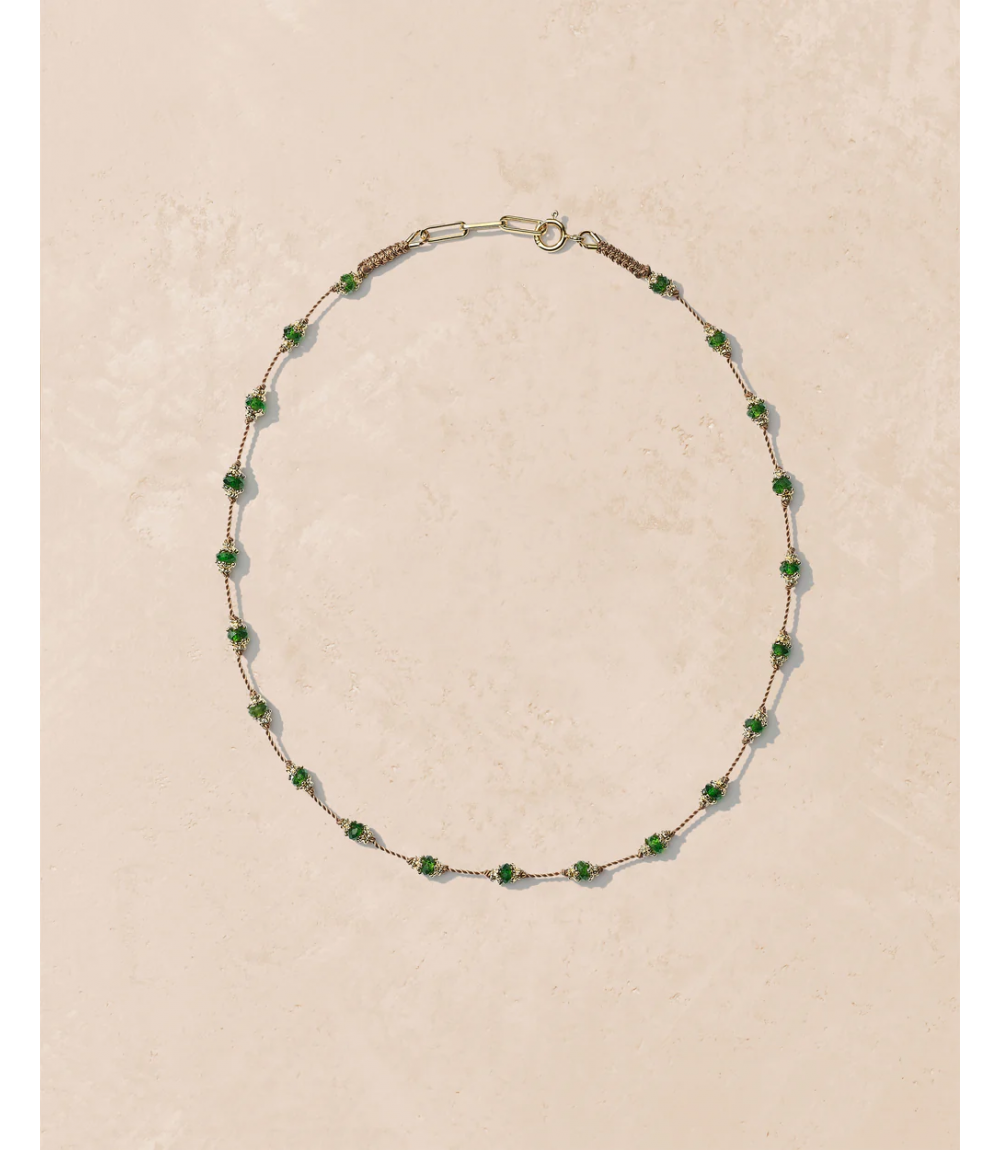 Collier Peony Diopside - Tityaravy